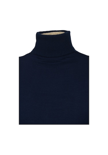 Cengiz İnler Tam Balıkçı Düz Slim Fit Erkek Triko 001