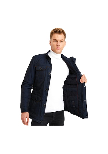 Dynamo Erkek Spor Parka 3450 Bgl-st01641 Lacivert