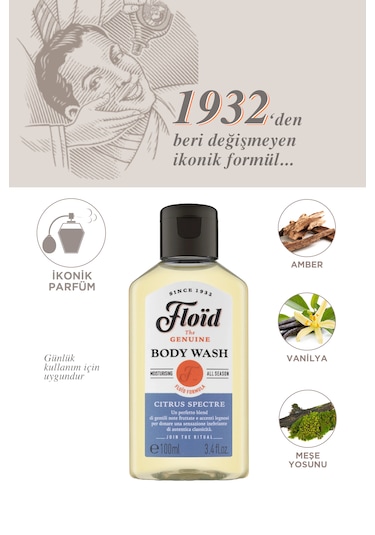 Floïd Erkek Duş Jeli 2 Li Set Vetiver& Citrus Spectre 100 Ml Akdeniz Bitkileri