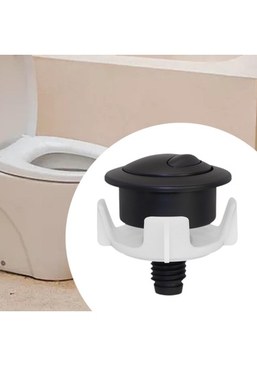 Suntek Tuvalet Ayrıştırma Düğmesi Çok Hafifli Yurt Otel Siyah