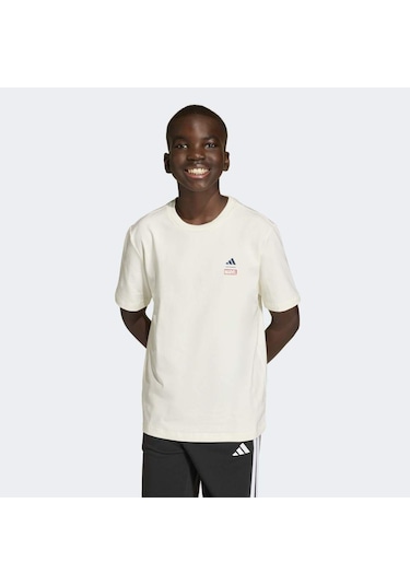 Adidas Jz3555 J Mrvl Sm Gfx T Çocuk Tişört Bej