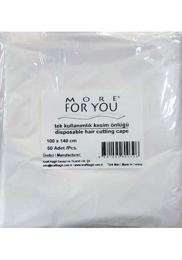 More For You Tek Kullanımlık Kesim Örtüsü 200 Adet