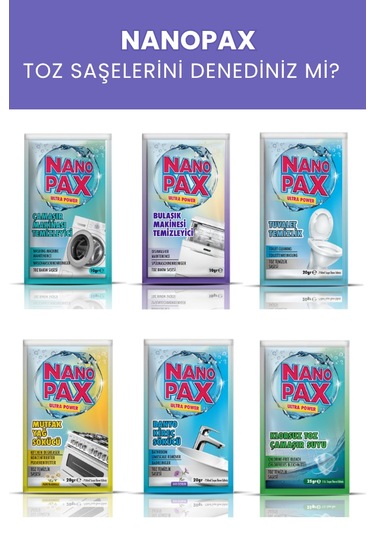 Nanopax Cam Temizleyici 750 ML Sprey + Yedek Saşe