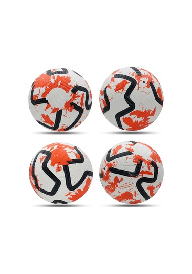 Wholesale11 Standart Boy 5 Futbol Topu, Makine Dikişli Top Pu Turuncu