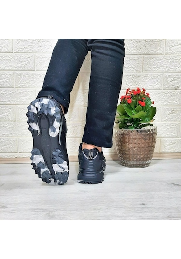 Jump 29725 Siyah Kaymaz Memoryfoam Günlük Spor Ayakkabı 001