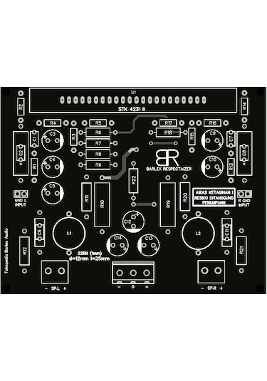 200 Watt Stereo Çift Kanal Hi-Fi Amfi Devresi Stk4231-Iı