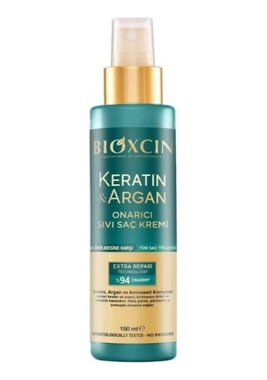 Bioxcin Keratin & Argan Onarıcı Sıvı Saç Kremi 150 Ml