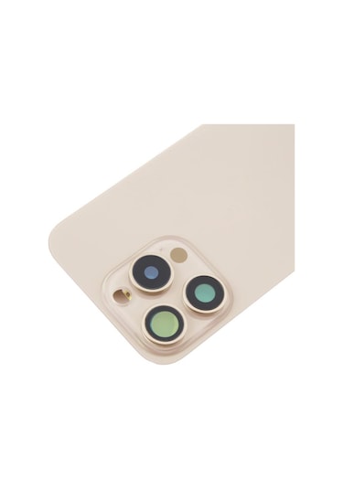 Teknonet Apple Uyumlu iPhone 16 Pro Kamera Camlı Batarya Kapağı + Magsafe Flex - Siyah Siyah