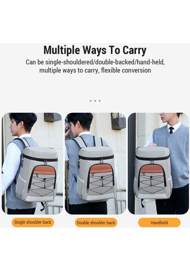 Dancemonkey Öğle Yemeği Bölmeli Kamp Soğutucu Sırt Çantası, Yalıtımlı Suya Dayanıklı, Erkek/kadın Piknik Seyahat Spor Çantası Siyah Dancemonkey Öğle Yemeği Bölmeli Kamp Soğutucu Sırt Çantası, Yalıtımlı Suya Dayanıklı, Erkek/kadın Piknik Seyahat Spor Çantası Siyah