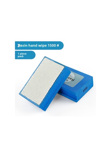 Yuntech01 El Elle Diamantlı Zımpara Bloku, Seramik Taş Cam Kenar Testere, Reçine 1500 , Makine Gerektirmeden El İle Kullanıma Uygun Zımparalama Aracı