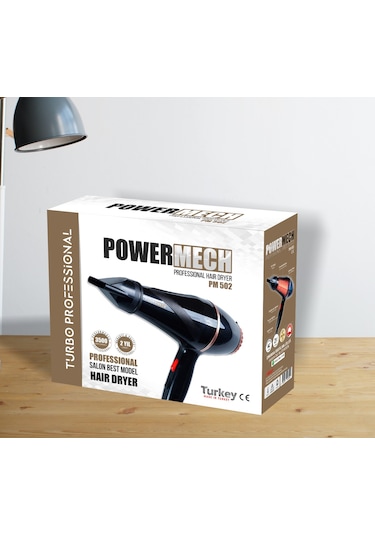 Powermech PM-502 2500 W Profesyonel Fön Makinesi