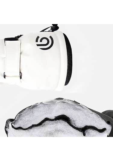 Wezone Kışlık Rüzgar Geçirmez Ve Dokunmatik Ekran Uyumlu Kayak Eldiveni - Siyah Xl Siyah