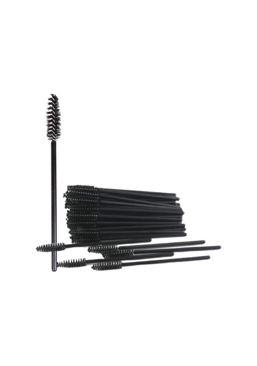 Trina 10'lu Pratik Kaş ve Kirpik Fırçası 129 - Siyah