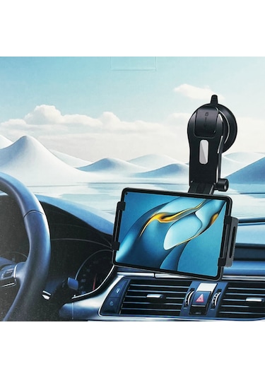 Nettech Nt-chc29 Araç İçi Araç Cam İçi Tablet Tutucu - Siyah Siyah