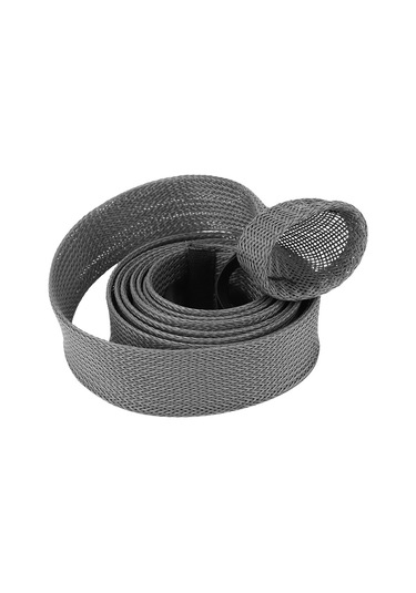 Skycity Gri Pet Plastiği Ağ Desenli Uzatılabilir Olta Kamışı - Çizilme Ve Sürtünme Koruması, 190cm Uzunlukta, 120 C Isı Dayanıklı