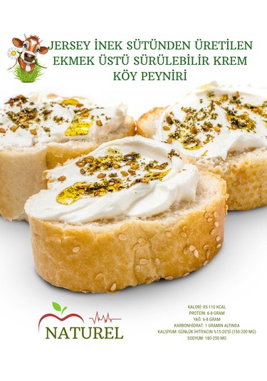 Naturel Jersey İnek Sütü Krem Peynir 550 Gr X 2 Adet