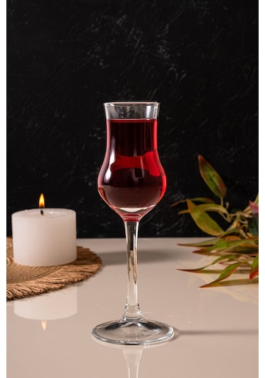 Mest Eda 6 Adet Sade Kahve Yanı Su Bardağı Seti 95 Cc Sade