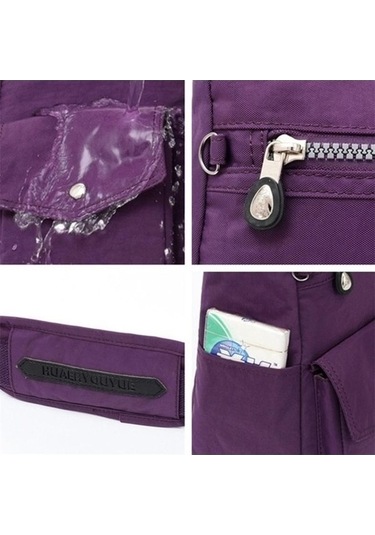 Tongxida Bosphorusboutique Tek Su Seyahat Rahat Omuz Naylon Moda Messenger Mavi Geçirmez Deniz Çanta Bayanlar Cg Mavi Mavi