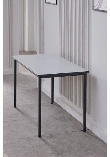 Sehpol Çalışma Masası 125x65 Cm Antrasit Gri