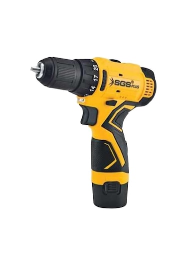 Sgs 5131 12V 1.5 Ah Li-ion Çift Akülü Profesyonel Darbesiz Vidalama Seti