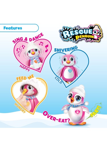 Silverlit Rescue Penguin 88651 - Pembe