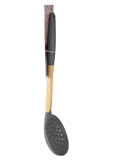 Cooker Lüx Silikon Kevgir 33cm Gri Ckr2319