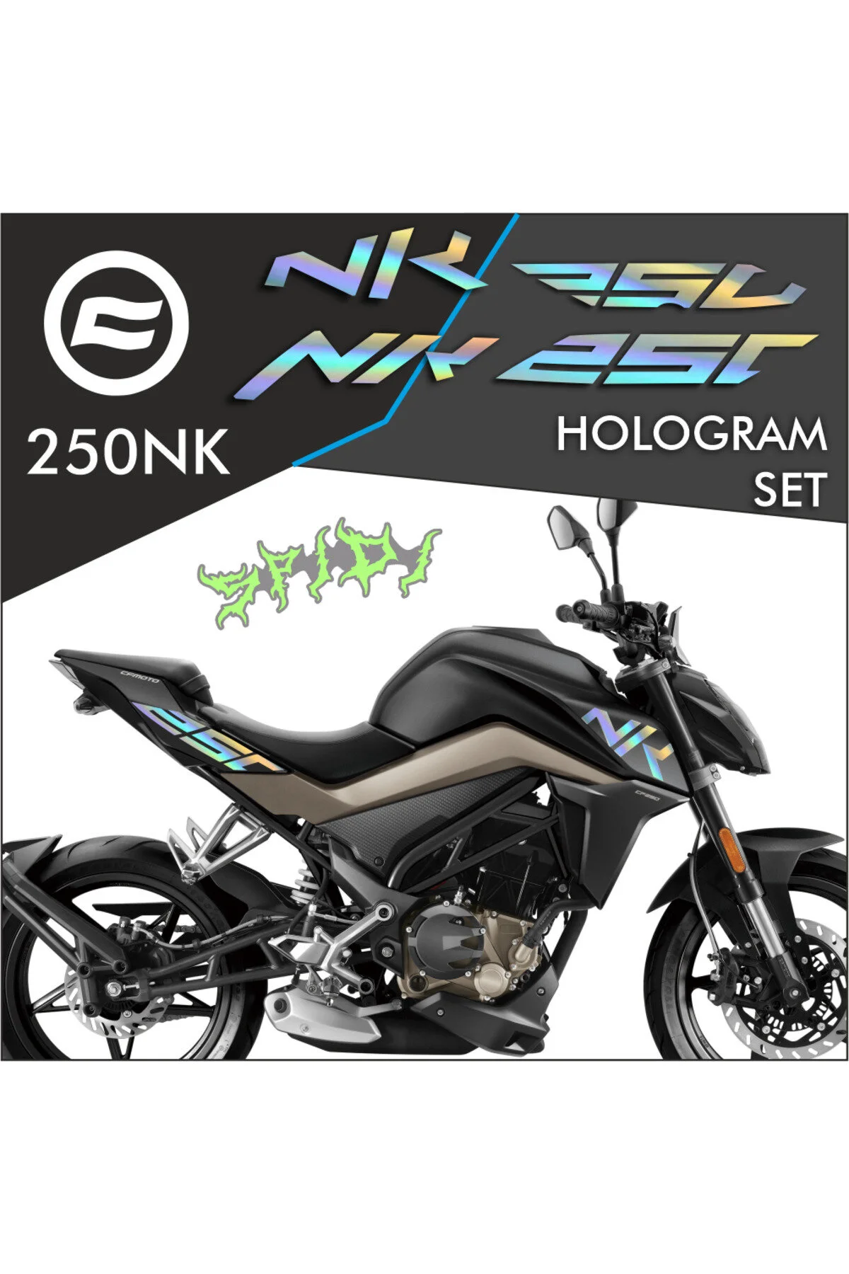Nk250 2018-2022 Hologram Stickerset