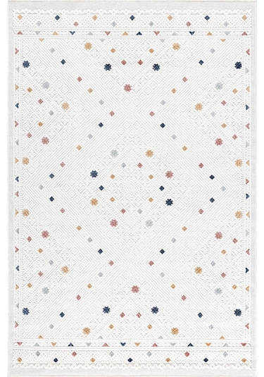 Koza Halı Sand Krem Multi Kolay Temizlenebilir Halı Kilim Oturma Odası Yata Multi