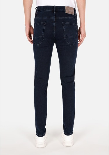 Colins Skinny Fit Düşük Bel Dar Paça Erkek Lacivert Jean Pantolon Cl1070526 Q1.v1 Dn43622 Denim