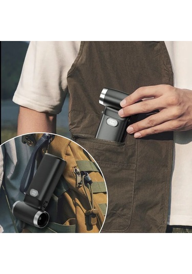 Ambition Kullanışlı Elektrikli Fan 110.000 Rpm 6000 Mah