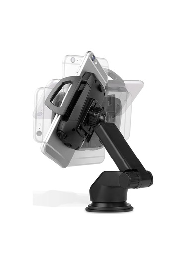 Ttec Flexgrip Comfort Araç Içi Telefon Tutucu Black