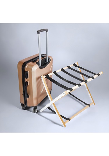 Dzgn Home Ahşap Tasarım Valizlik, Valiz Bavul Sehpası Otel Odası