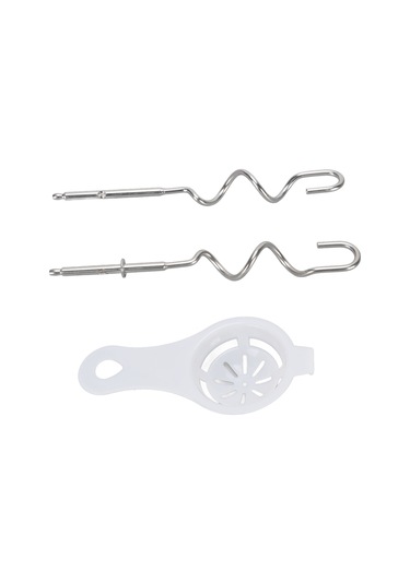 Shineyee Kenwood El Mikseri İçin Paslanmaz Çelik Hamur Kancaları Ve Yumurta Beyazı Ayırıcısı Seti - Hamur, Krem Ve Yumurta Karıştırma Aksesuarı Diğer