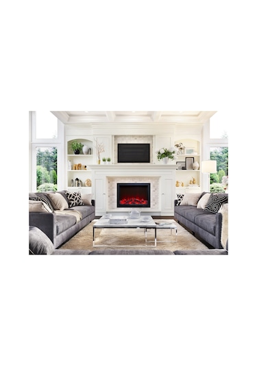 Alaz Efekt Elektrikli Şömine Haznesi Ses Efektli 80 cm 1800 W