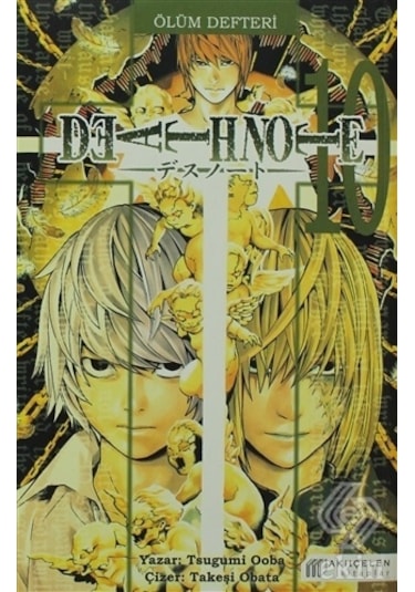 Death Note - Ölüm Defteri 10 - Tsugumi Ooba - Akılçelen Kitaplar