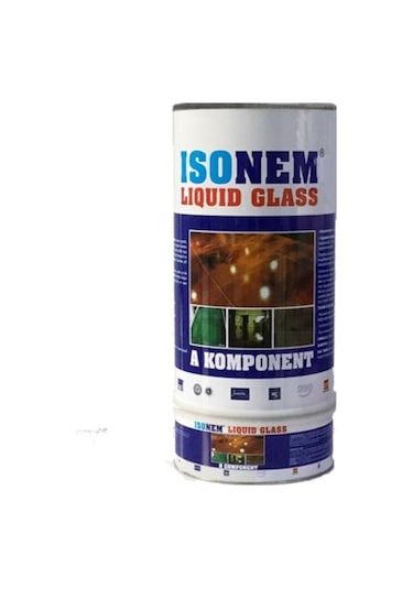 Isonem Lıquıd Glass (Sıvı Cam) Şeffaf Zemin Su Yalıtımı 4 Kg 4 Kg (381513871)