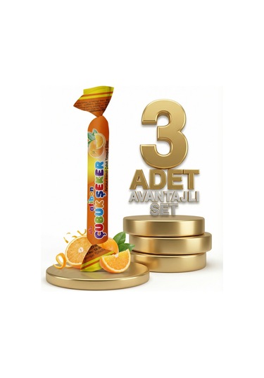 Afia Afibon Portakallı Çubuk Şeker 3x6,7 Gr