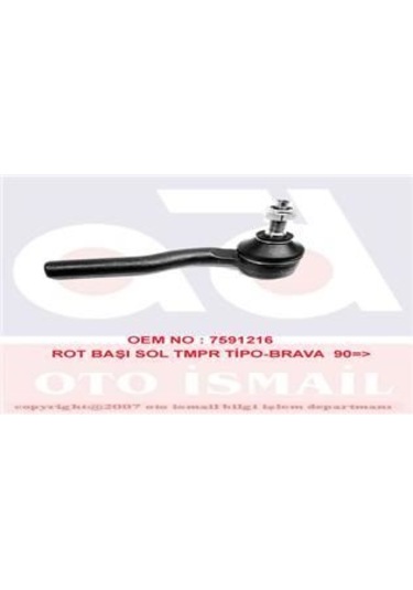 SISMAK 110432 Rot Başı Sol Tempra Tipo Brava Bravo / 145 146 155