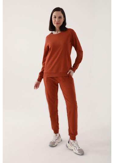 Arnetta Kadın Tarçın Rengi Eşofman Takımı Tarçın