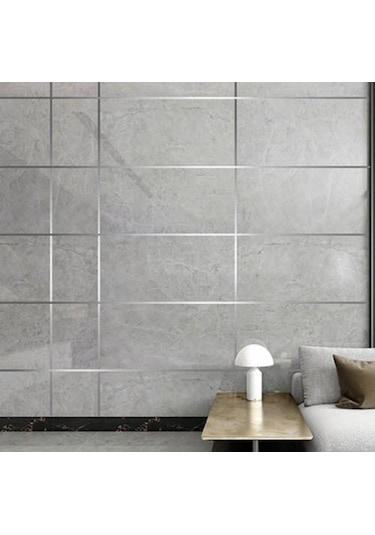 1 Cm 50 Metre Gri Fayans Arası Yapışkanlı Şerit Bant Derz Bandı N11.27