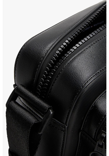 Tommy Hilfiger Erkek Th Reporter Çapraz Omuz Çantası - Siyah Black