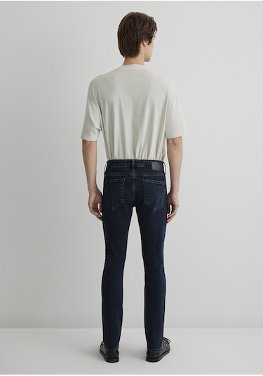 Mavi - Jake 90lar Tokk Mürekkep Mavi Jean Pantolon 0042282944 Lacivert