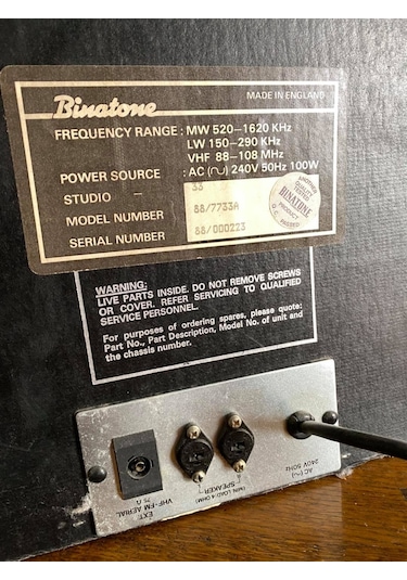 Binatone 88/7733A 4 Katlı Müzik Seti 046