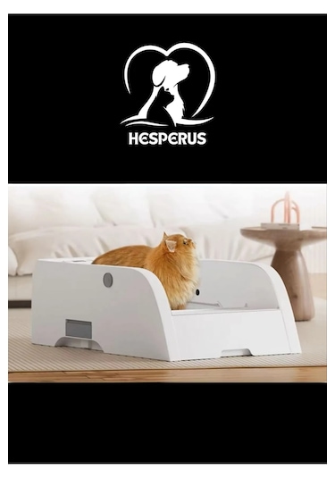 Hesperus Akıllı Otomatik Kedi Tuvaleti App İle Kontrol