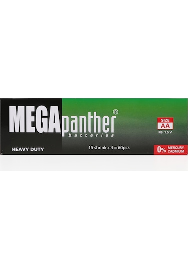 Mega Panther R6P AA Kalem Pil 4'lü