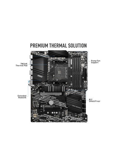 Msı B550-a Pro Amd Am4 Ddr4 Atx Anakart