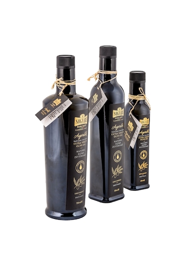Sognare Ayvalık Erken Hasat Natürel Sızma Zeytinyağı 250 ML + 500 ML + 750 ML