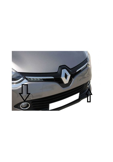 Renault Clio 4 Sis Farı Çerçevesi Krom 2012 2013 2014 2015 2016 2017