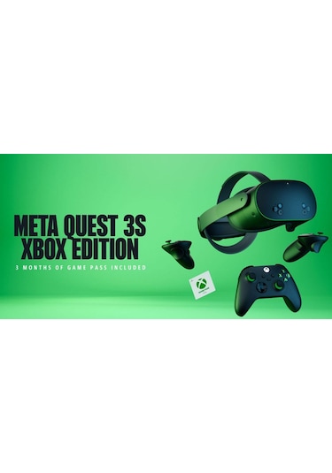 Meta - Quest 3s Xbox Edition 128 Gb Karbon Siyahı
