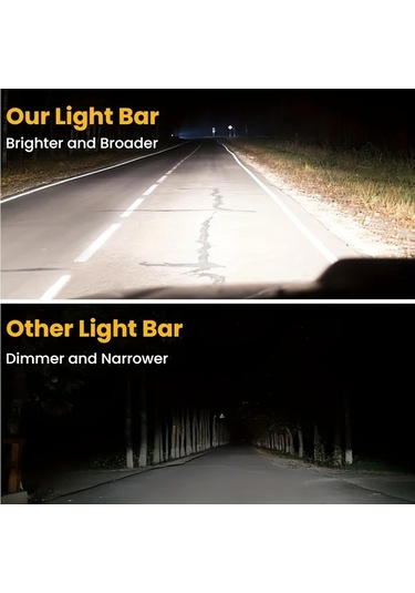 Motion003 280w Led Işık Barı Kombinasyonu 4 Adet 17.78 Cm 28000lm Spot Flood Off-road Araçl